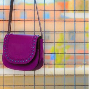 NWT Tignanello Vintage Leather Saddle Bag